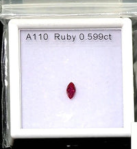 Gem Hunter Collection Certified and Appraised AAAA Ruby (Mrq Free Size) 0.50 ctw