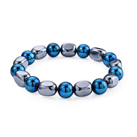 Terahertz 110.00 ctw Tumble Shape Beaded Stretch Bracelet