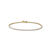 Luxuriant Lab Grown Diamond (SI) 2.70 ctw Bracelet in 10K Yellow Gold (8.00 In)