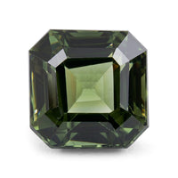 Asscher Cut AAAA Green Sapphire (Sqr 6 mm) 1.20 ctw