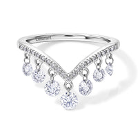 Luxuriant Lab Grown Diamond (E-F, VS) Ring in Rhodium Over Sterling Silver (Size 10.0) 1.00 ctw