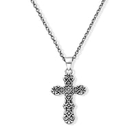 D''Joy Bali Legacy Sterling Silver Cross Pendant without Chain (2.25 g)