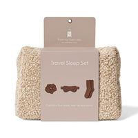 Roaming Essentials 4Pcs Travel Comfort Gift Set in Khaki