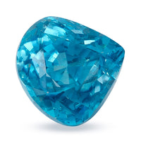 Certified and Appraised AAAA Cambodian Blue Zircon (Fancy Free Size) 8.30 ctw  8699557