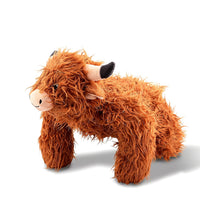 Brown Calm Panion Pets Weighted Highland Cow Plush