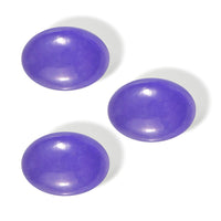 Purple Jade Set of 3 (Ovl 7x5 mm) 2.37 ctw