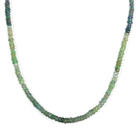 D''Joy Premium Kornerupine Necklace (18-20 Inches) in Rhodium Over Sterling Silver 52.00 ctw