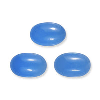 Light Blue Color Jade Set of 3 (Ovl 6x4 mm) 1.65 ctw