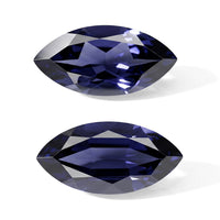 Iolite Set of 2 (Mrq 10x5 mm) 1.35 ctw