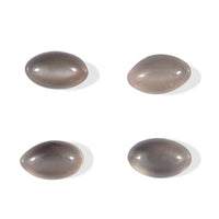 Grey Moonstone Set of 4 (Ovl 5x3 mm) 0.99 ctw