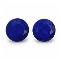 AA Lapis Lazuli Set of 2 (Rnd 6 mm) 1.29 ctw