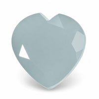 Milky Aquamarine (Hrt 9 mm) 2.15 ctw