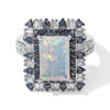 Ethiopian Welo Opal & Ceylon Blue Sapphire
