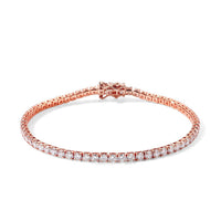 EverTrue Moissanite Tennis Bracelet in Platinum Bond (6.50 In) 5.50 ctw