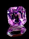Asscher Cut AAAA Patroke Kunzite Square Free Size 4.00 ctw