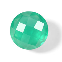 Green Onyx (Rnd 10 mm) 2.82 ctw