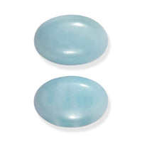 Larimar Set of 2 (Ovl 6x4 mm) 1.02 ctw