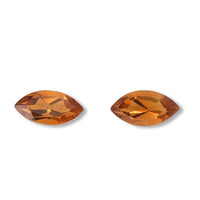 Santa Ana Madeira Citrine Set of 2 (Mrq 8x4 mm) 0.97 ctw