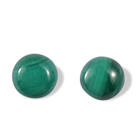 Malachite Set of 2 (Rnd 4.75 mm) 0.62 ctw