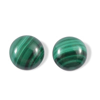 AA Malachite Set of 2 (Rnd 8 mm) 5.64 ctw