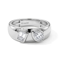 Luxuriant Lab Grown Diamond (E-F, VS) Ring in 18K Vermeil YG Over Sterling Silver (Size 6.0) 1.00 ctw
