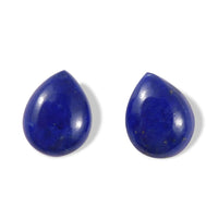 Lapis Lazuli Set of 2 (Pear 5x4 mm) 0.65 ctw