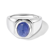 EverTrue Tanzanite 3.60 ctw Men''s Ring in Platinum Bond (Size 10.0)
