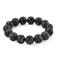 Yooperlite 75.00 tcw Beaded Stretch Bracelet