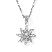 Treble Clef Pendant without Chain in Sterling Silver 2 Grams