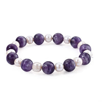 Cacoxenite 120.00 ctw Beaded Stretch Bracelet