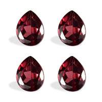 AA Orissa Rose Garnet Set of 3 (Pear 6x4 mm) 1.34 ctw