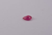 Lab Created Ruby Set of 2 (Pear 8x6 mm) 2.20 ctw