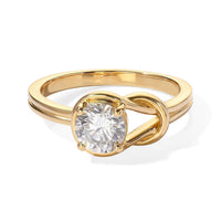 Luxuriant Lab Grown Diamond (G-H, SI) Ring in 18K Vermeil Yellow Gold Over Sterling Silver (Size 10.0)