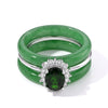 Dyed Green Jade