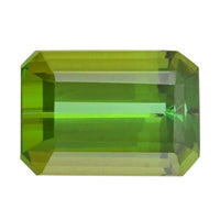 Green Tourmaline Octagon Free Faceted Cut 4A 5.00 ctw...