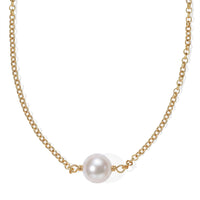 D''Joy Freshwater Pearl Necklace (18-20 Inches) in 18K Vermeil YG Over Sterling Silver