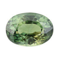 AAAA Green Sapphire (Ovl 8x6mm) 1.50 ctw