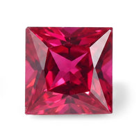Lab Created Ruby (Sqr 7 mm) 1.80 ctw