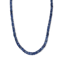 D''Joy Premium Kyanite 100.00 ctw Necklace in Rhodium Over Sterling Silver 18 Inches