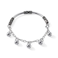 D''Joy Ball Charm Bracelet in Sterling Silver (7.00 In) 8.75 Grams