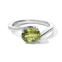 D''Joy Premium Serra Gaucha Citrine 1.10 ctw Band Ring in Rhodium Over Sterling Silver (Size 10.0)