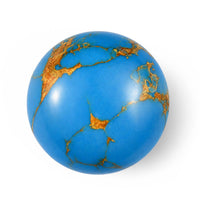 Blue Turquoise (Rnd 15 mm) 8.34 ctw