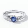 Blue Cubic Zirconia
