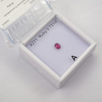 AAAA Ruby (Ovl Free Size) 0.65 ctw
