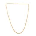 VEGAS CLOSEOUT Deal 10K Yellow Gold 3.5mm Curb Necklace 22 Inches 4.60 Grams - Sticky add to cart bar