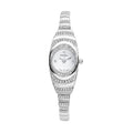 STRADA Austrian Crystal Japanese Movement Bracelet Watch in Silvertone (42.40x20.30mm) (6.0-7.25 Inch) - Sticky add to cart bar