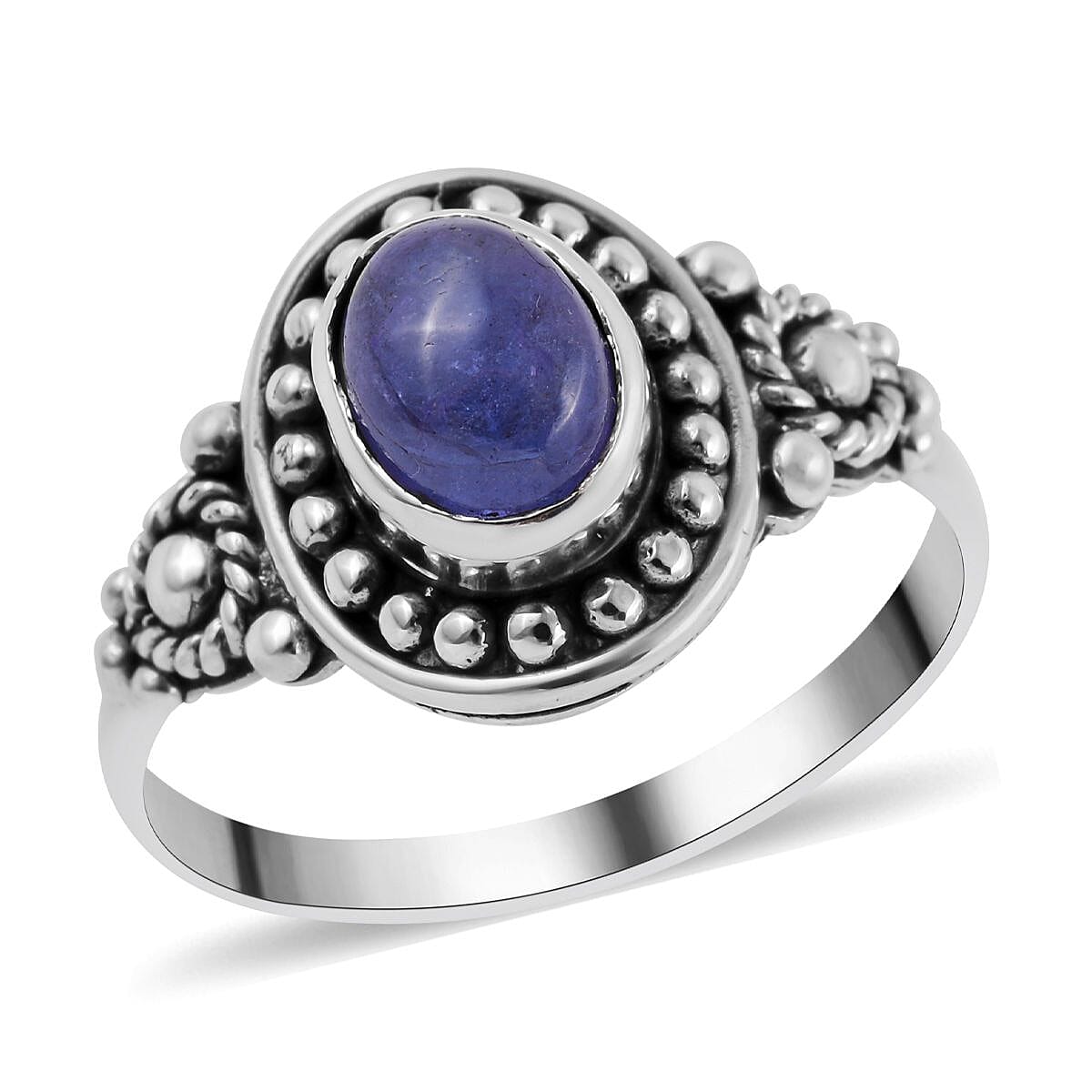 BALI LEGACY Tanzanite Ring in Sterling Silver (Size 10.0) 1.60 ctw (1)