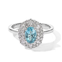 Certified and Appraised D''Joy Premium Betroka Blue Apatite, Moissanite Ring in Rhodium Over Sterling Silver (Size 9.5) 1.30 ctw