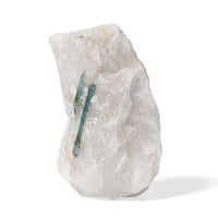 Natural Aquamarine in Quartz 3-4"