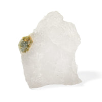 Natural Aquamarine in Quartz 0.5-1"